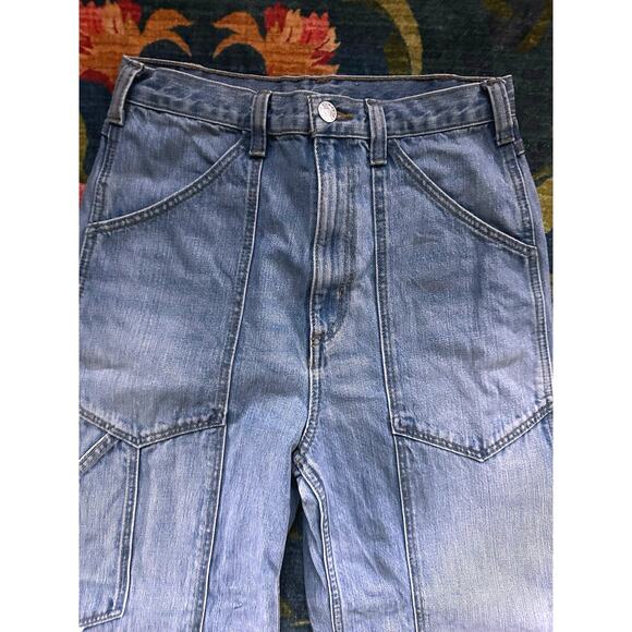 Re/Done Superhigh Workwear Jeans Size 27 - Picture 10 of 12